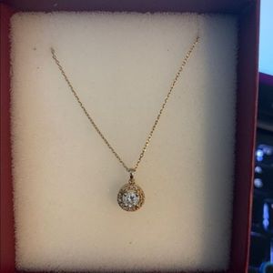 Beautiful gold necklace